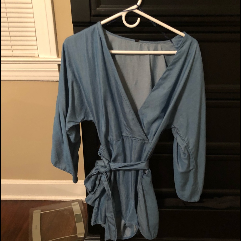 🆕 w tags!! Zara denim romper